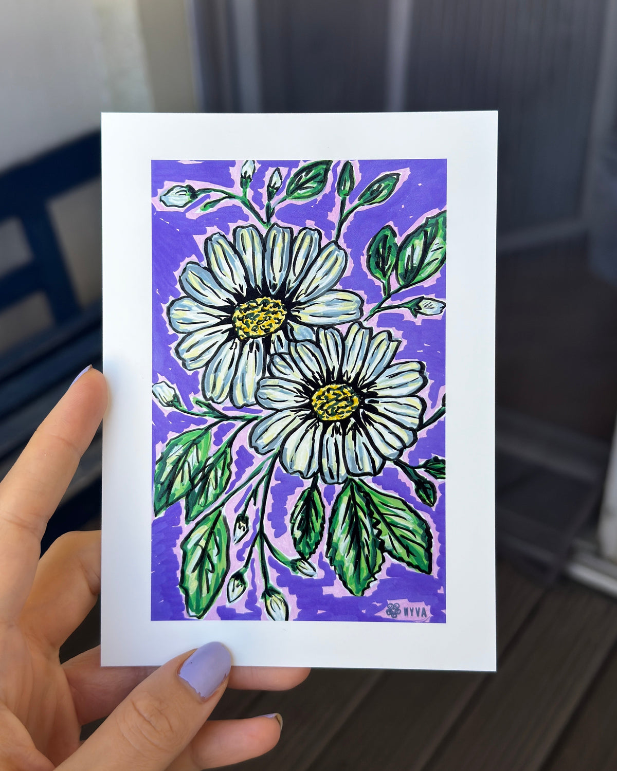 Blumen - Mini Art Prints (A6)